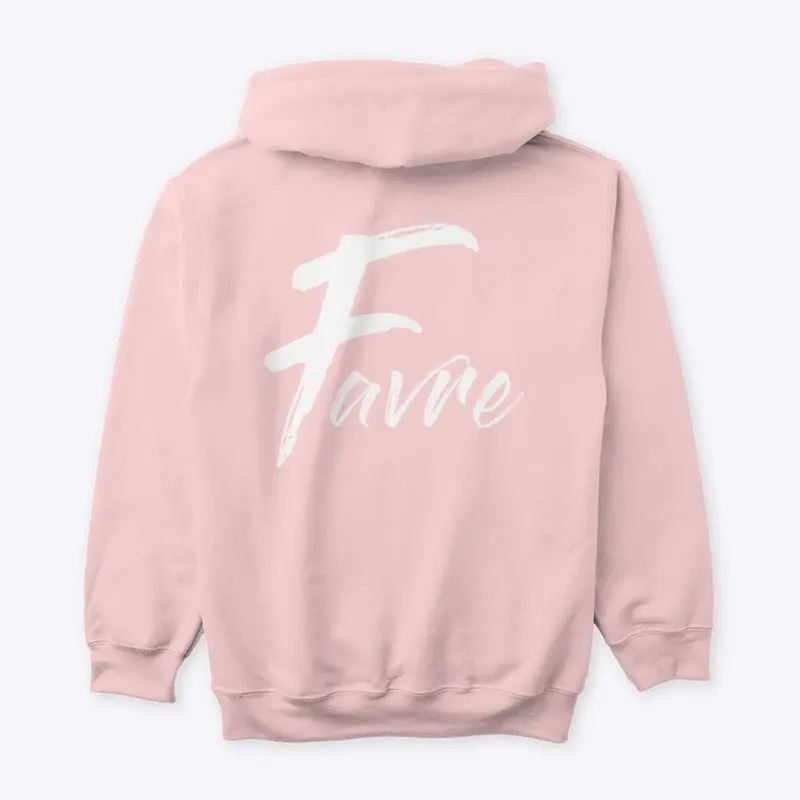 FAVRE: Blush Pink Hoodie